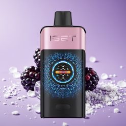 IGET ONE 12000 نفخة بطارية 2700 مللي أمبير شاشة ملونة منحنية نكهة بلاكبيري آيس