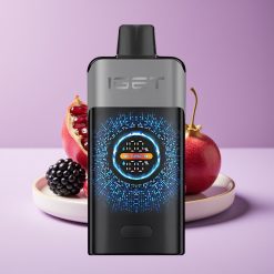 IGET ONE 12000 نفخة بطارية 2700 مللي أمبير شاشة ملونة منحنية بنكهة توت أسود وكريز ورمان
