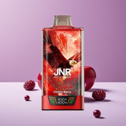 JNR Falcon Pro 28000 بشاشة ذكية وملف مزدوج بنكهة الكرز والتوت