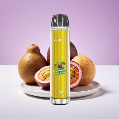 JNR Gold380 6000 نفخة سعة 13مل نيكوتين 0%،2%،5% بنكهة الكيوي والباشن فروت والجوافة