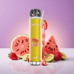 JNR Gold380 6000 نفخة سعة البطارية 1500 مللي أمبير سعة السائل 13 مل 0%2%5% نيكوتين فراولة بطيخ ليموناضة