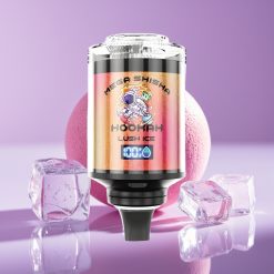 JNR Mega Shisha Hookah 100K شاشة ذكية 2200mAh نوع-C بنكهة الثلج الأخضر