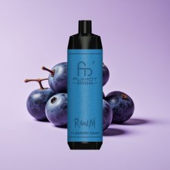 RandM Fumot Shisha 10000 Puff شيشة 18ml بطارية 850 مللي أمبير بلوبيري عنب