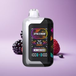 SMOK SPACEMAN SP40000 زيرو نيك 20مل 0% نيكوتين بلاكبيري راز